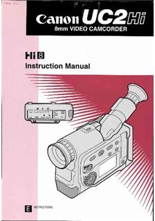 Canon UC 2 Hi manual